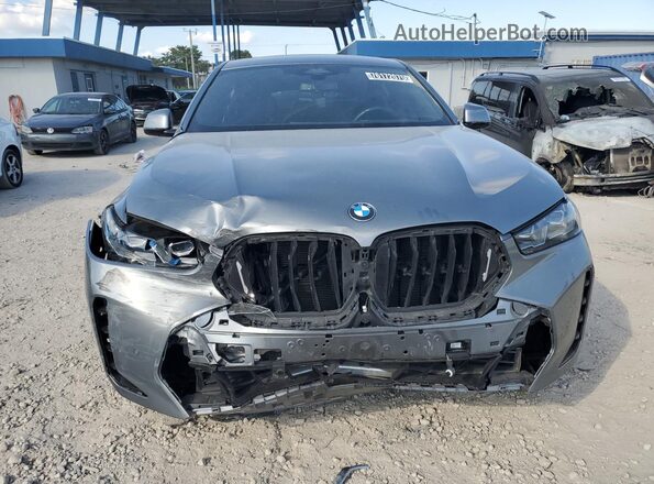 5UX33EX04S9X32183 2025 BMW X6 Серый Панорамный вид салона 360°
