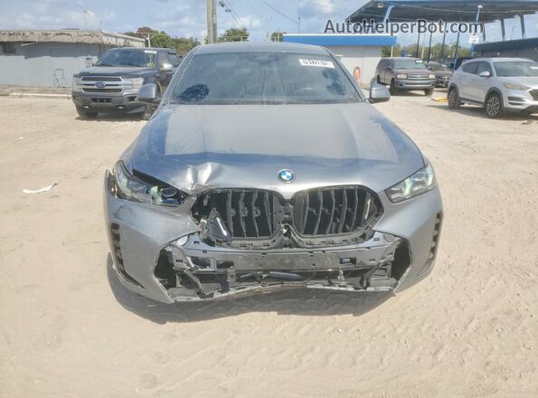 5UX33EX04S9X32183 2025 BMW X6 Серый Вид спереди