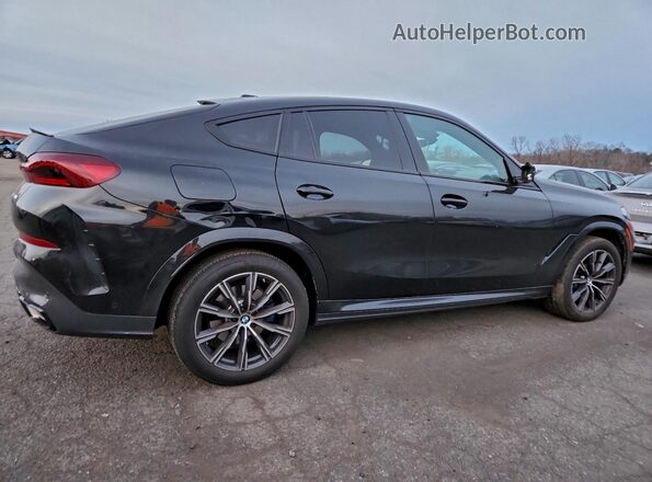 5UX33EX05R9S57900 2024 BMW X6 Черный Задняя правая четверть