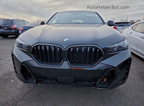 5UX33EX05R9S57900 2024 BMW X6 Черный Вид спереди