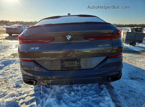 5UX33EX06T9091023 2026 BMW X6 Серый Вид сзади