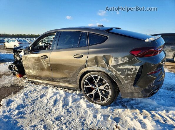 5UX33EX06T9091023 2026 BMW X6 Серый Задняя левая четверть