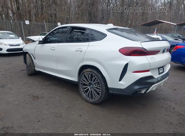 5UX33EX08S9006214 2025 BMW X6 Белый Задняя левая четверть