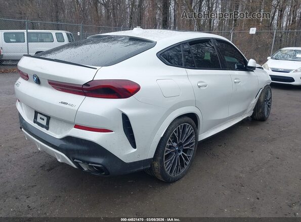 5UX33EX08S9006214 2025 BMW X6 Белый Задняя правая четверть