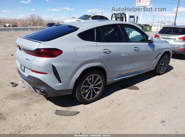 5UX33EX09T9232103 2026 BMW X6 Gray Tył prawy