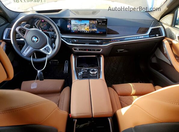 5UX33EX0XT9252926 2026 BMW X6 Black Widok deski rozdzielczej