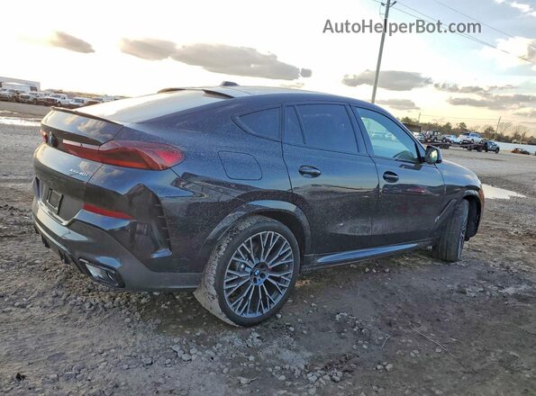 5UX33EX0XT9252926 2026 BMW X6 Black Tył prawy