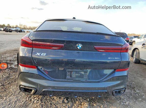 5UX33EX0XT9252926 2026 BMW X6 Black Widok z tyłu