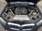 2022 Bmw X3 Sdrive30i Черный vin: 5UX43DP00N9J81608