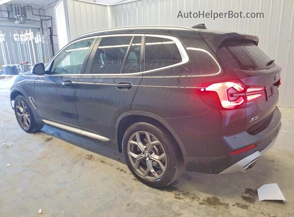 5UX43DP02R9X15598 2024 BMW X3 Black Trasero izquierdo