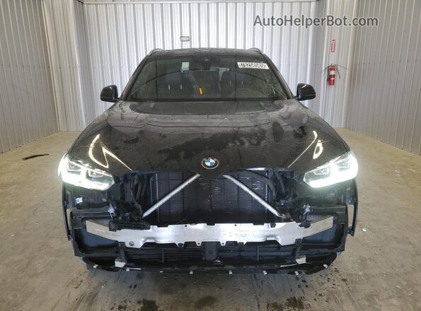 5UX43DP02R9X15598 2024 BMW X3 Black Vista de la etiqueta del VIN