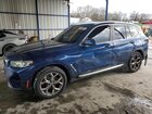 2022 Bmw X3 Sdrive30i Blue vin: 5UX43DP04N9N06258