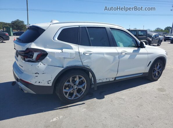 5UX43DP04P9N79875 2023 BMW X3 White Tył prawy