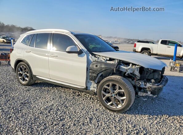 5UX43DP05N9M96467 2022 BMW X3 White Delantero derecho