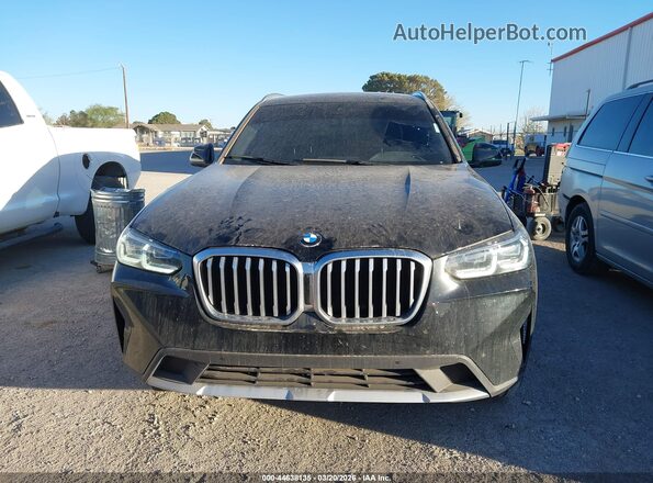 5UX43DP07P9R83575 2023 BMW X3 Черный Вид задней части салона
