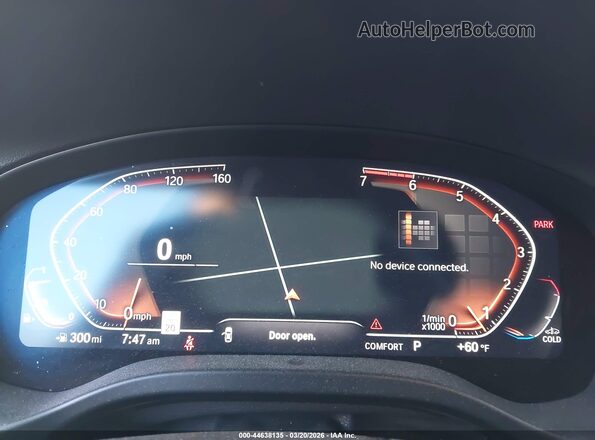 5UX43DP07P9R83575 2023 BMW X3 Черный Вид задних сидений