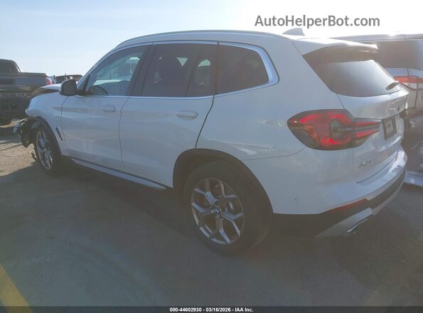 5UX43DP0XR9U43771 2024 BMW X3 White უკანა მარცხენა