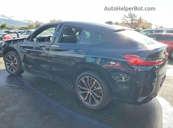 5UX43DT04P9N89876 2023 BMW X4 Синий Задняя левая четверть
