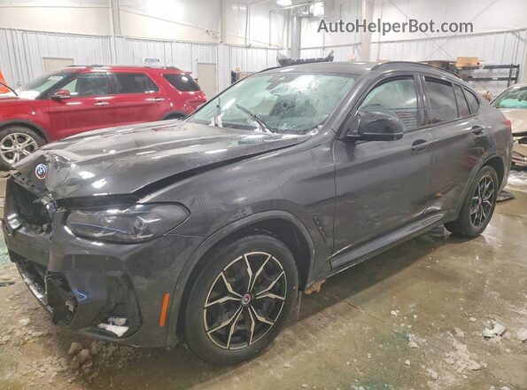 5UX43DT04P9P26167 2023 BMW X4 Угольный Передняя левая четверть