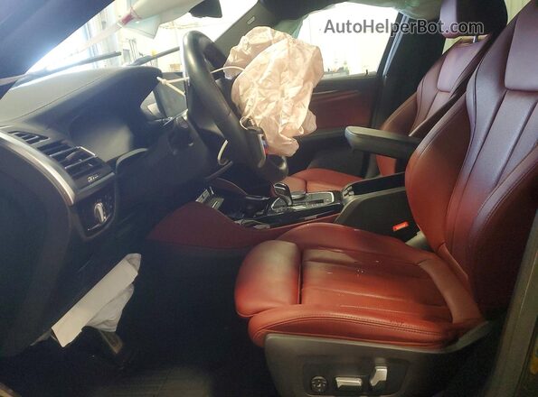 5UX43DT04P9P26167 2023 BMW X4 Угольный Вид салона спереди