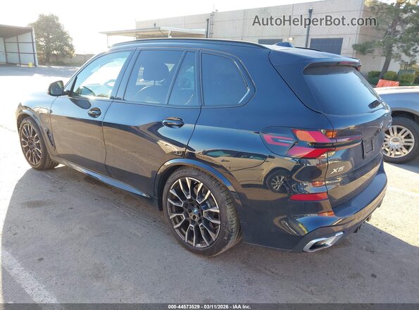 5UX43EU02S9Z67920 2025 BMW X5 Черный Задняя левая четверть