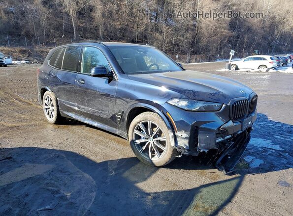 5UX43EU03T9212700 2026 BMW X5 Черный Передняя правая четверть