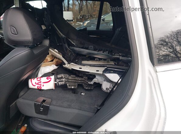 5UX53DP03P9P98251 2023 BMW X3 White Vista de la etiqueta del VIN