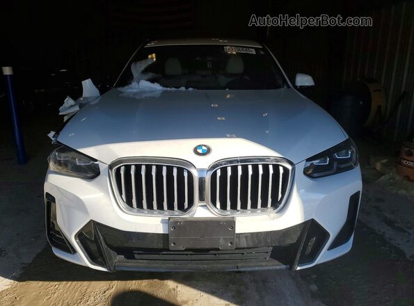 5UX53DP04N9K52295 2022 BMW X3 White Вид спереду