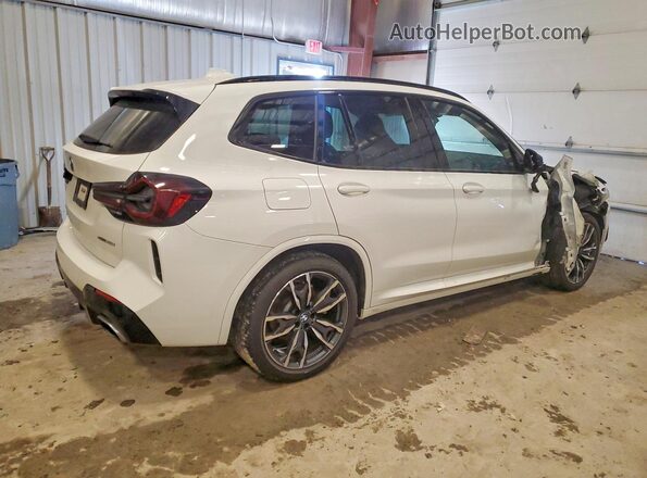 5UX53DP04N9K52295 2022 BMW X3 White Задня права чверть