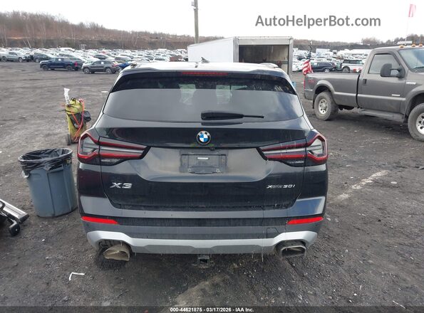 5UX53DP05N9J45059 2022 BMW X3 Black 