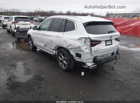 5UX53DP07N9M68027 2022 BMW X3 White Tył lewy