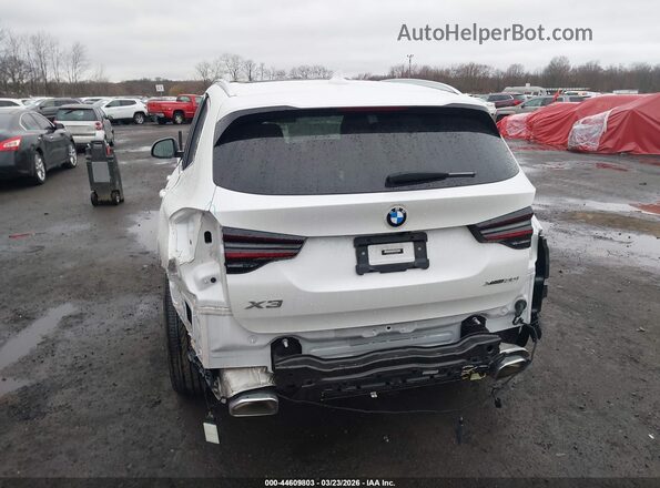 5UX53DP07N9M68027 2022 BMW X3 White 