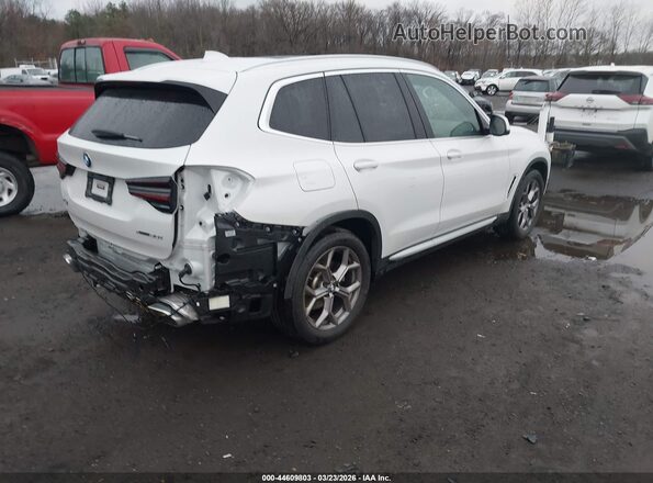 5UX53DP07N9M68027 2022 BMW X3 White Tył prawy