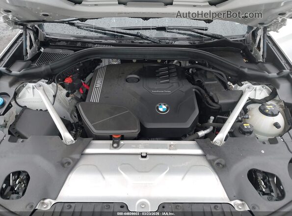 5UX53DP07N9M68027 2022 BMW X3 White Widok z tyłu