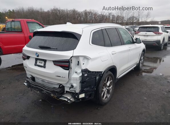 5UX53DP07N9M68027 2022 BMW X3 White 