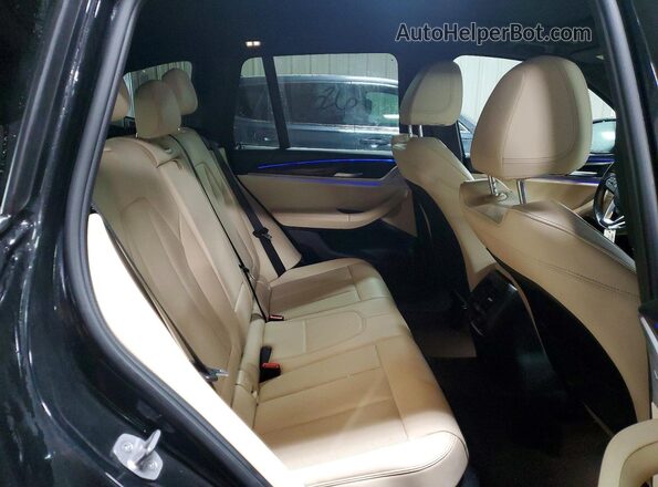 5UX53DP07P9N54697 2023 BMW X3 Black Вид задніх сидінь
