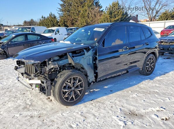 5UX53DP09N9N04980 2022 BMW X3 Black Vista tres cuartos delantera izquierda