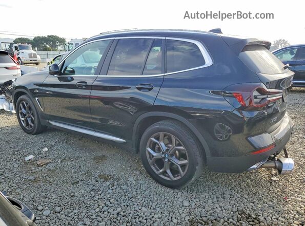 5UX53DP0XN9M66160 2022 BMW X3 Black Tył lewy