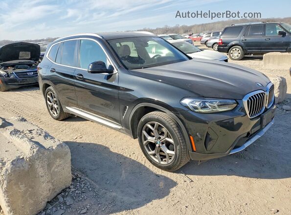 5UX53DP0XP9P45434 2023 BMW X3 Black Delantero derecho