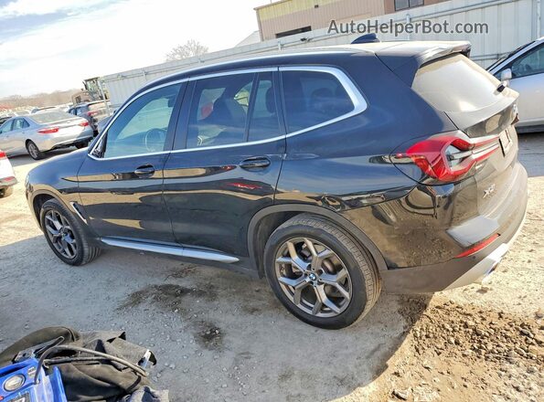5UX53DP0XP9P45434 2023 BMW X3 Black Trasero izquierdo