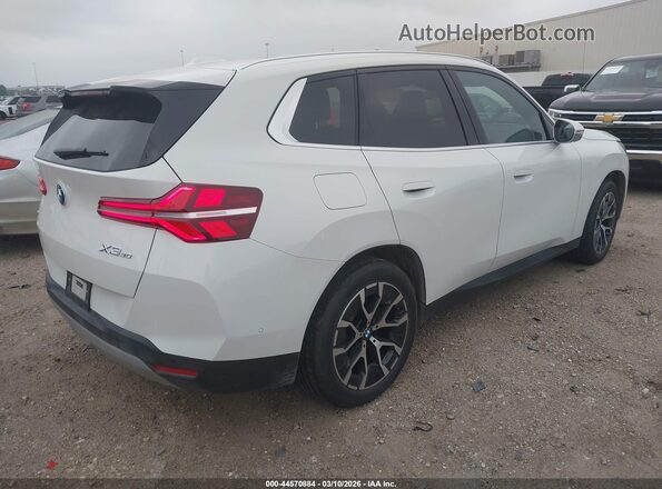 5UX53GP02T9181385 2026 BMW X3 Белый Задняя правая четверть