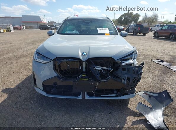 5UX53GP04S9047637 2025 BMW X3 Gray Widok zestawu wskaźników