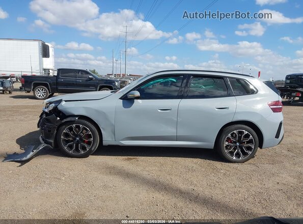 5UX53GP04S9047637 2025 BMW X3 Gray Widok wnętrza 360 stopni