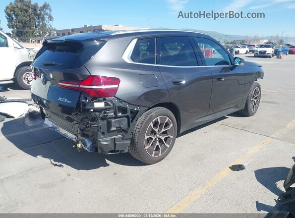 5UX53GP07S9007178 2025 BMW X3 Серый Задняя правая четверть