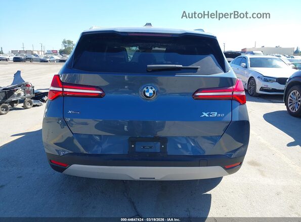 5UX53GP0XS9Y25357 2025 BMW X3 Синий 