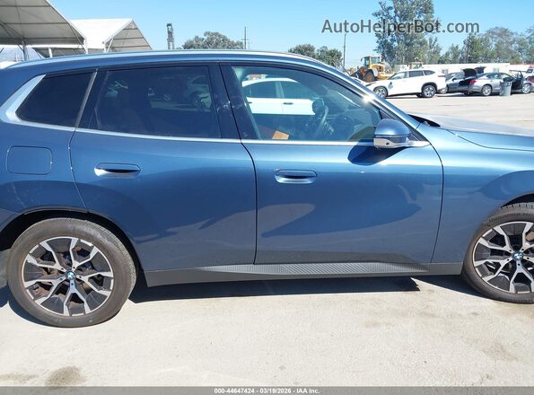 5UX53GP0XS9Y25357 2025 BMW X3 Синий Панорамный вид салона 360°