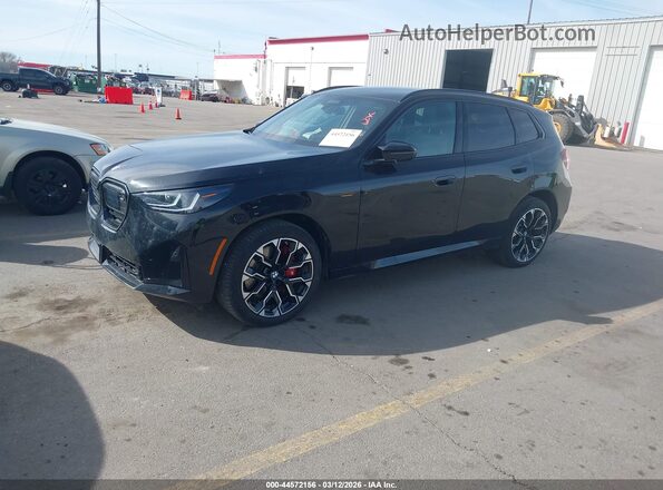 5UX73GP01S9117068 2025 BMW X3 Черный Передняя левая четверть