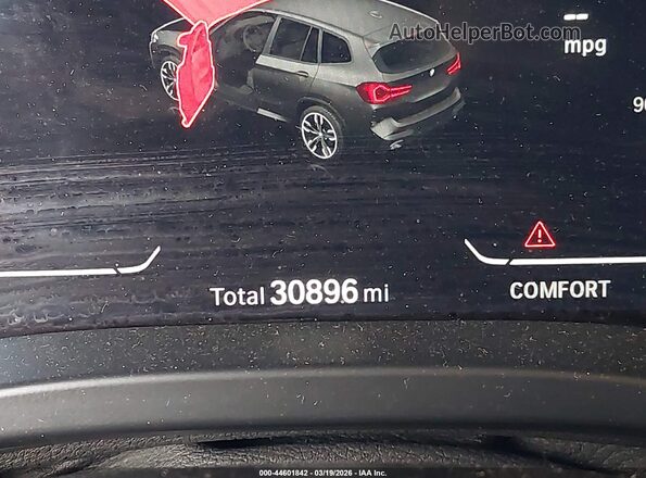 5UX83DP01N9M98542 2022 BMW X3 Gray 