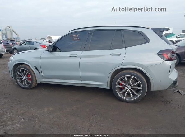 5UX83DP01N9M98542 2022 BMW X3 Gray სალონის 360-გრადუსიანი ხედი
