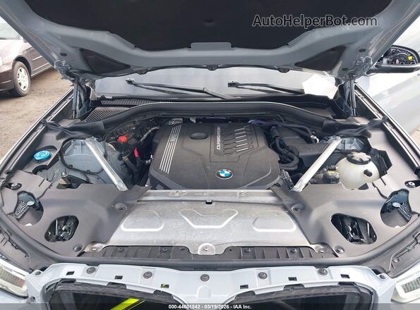 5UX83DP01N9M98542 2022 BMW X3 Gray უკანა ხედი